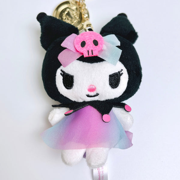 Sanrio Puroland 30th Anniversary Kuromi Mascot Keychain