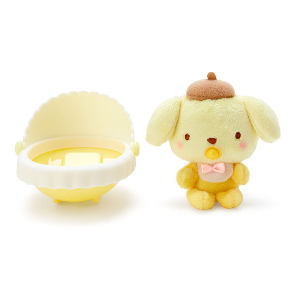 Sanrio Pastel Baby in Bassinet Mascot