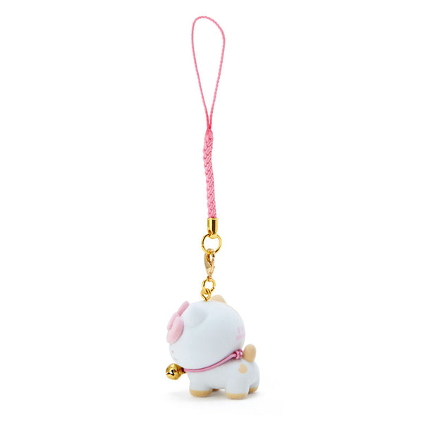 Sanrio Fuzzy Lucky Cat Netsuke Charm