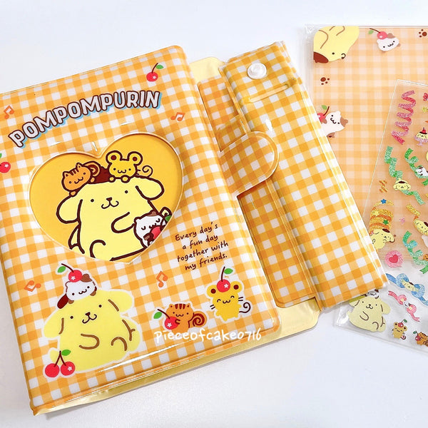 Sanrio Storage Box + Deco Toploader + Stickers Set