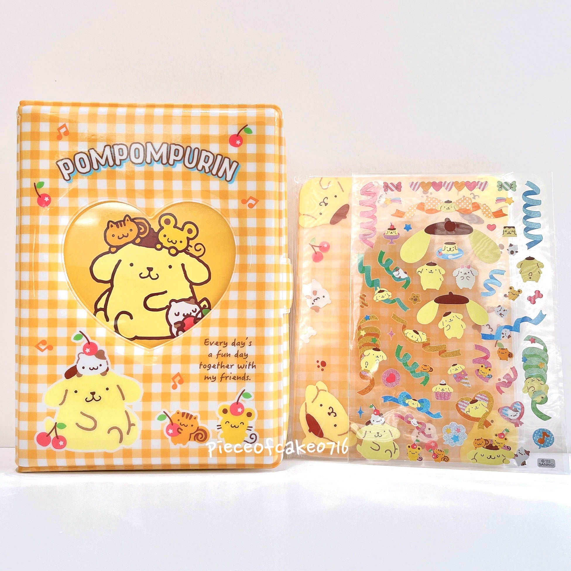 Sanrio Storage Box + Deco Toploader + Stickers Set