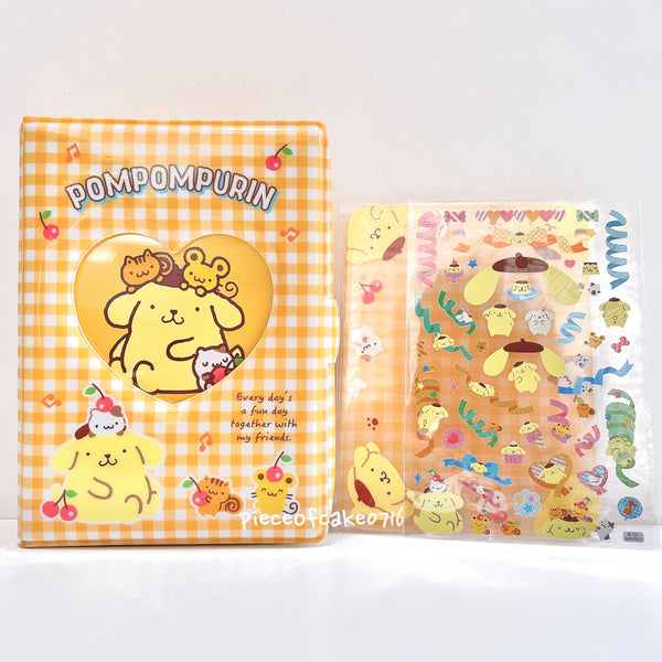 Sanrio Storage Box + Deco Toploader + Stickers Set