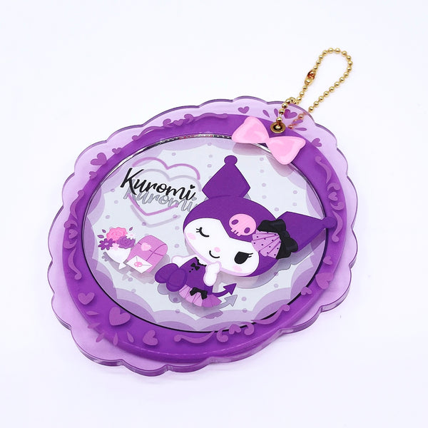 Sanrio Romantic Kuromi Mirror Keychain