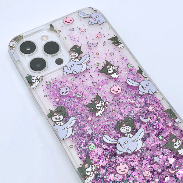 Kawaii Glitter Liquid iPhone Case - 11 Pro/ 11 pro Max