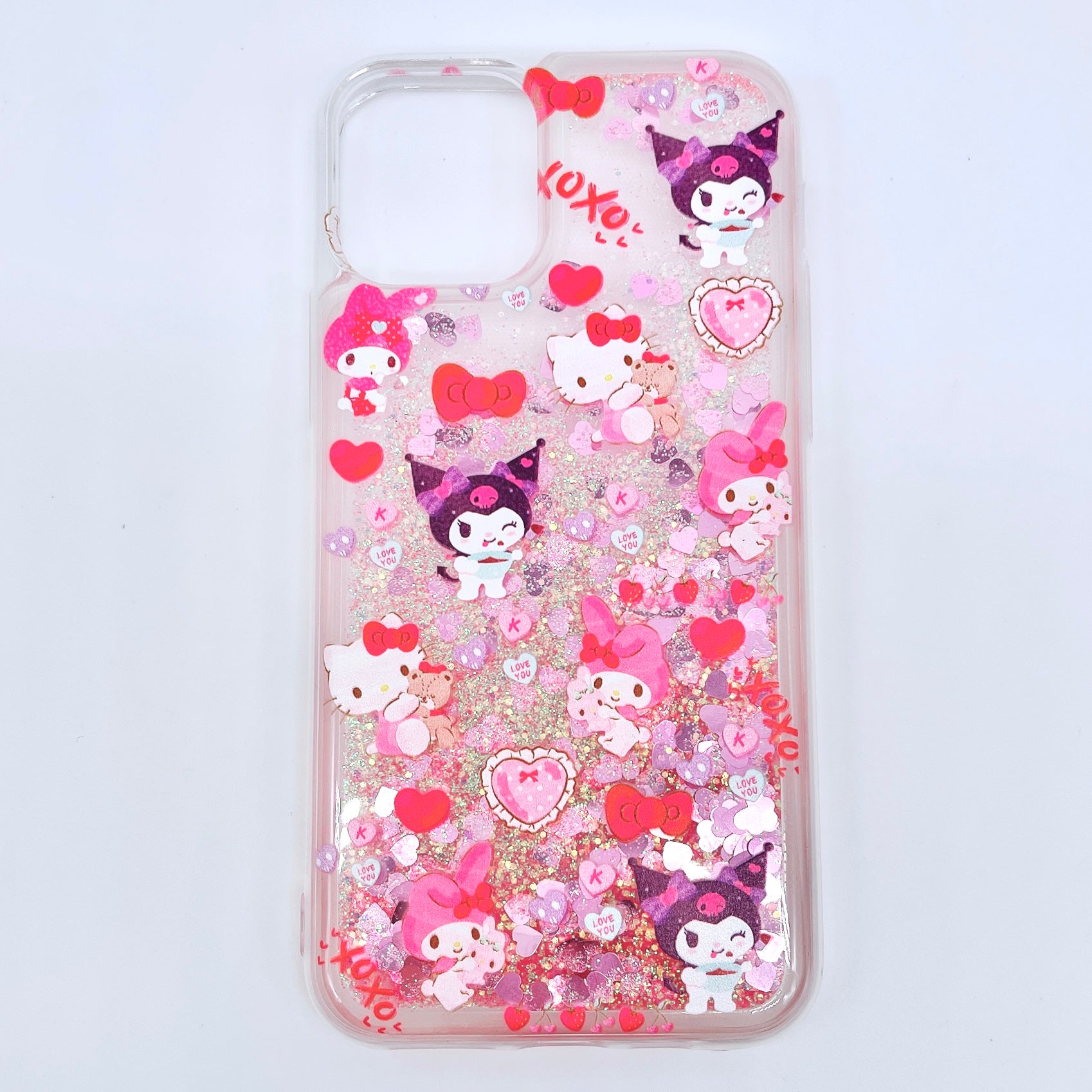 Kawaii Glitter Liquid iPhone Case - 11 Pro Max