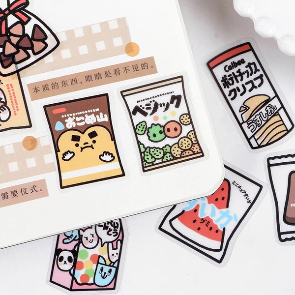 Kawaii Foodie Decorative Stickers