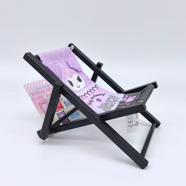 Sanrio Summer Kuromi Beach Chair Toy