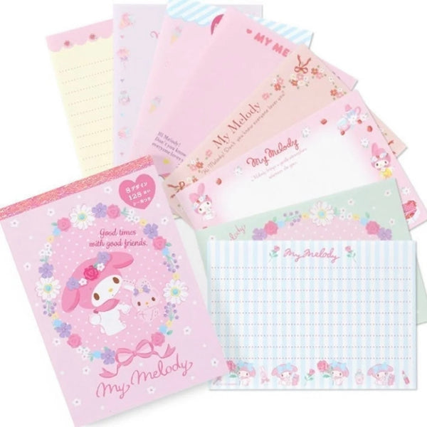 Sanrio My Melody Memo Pad 8 Designs