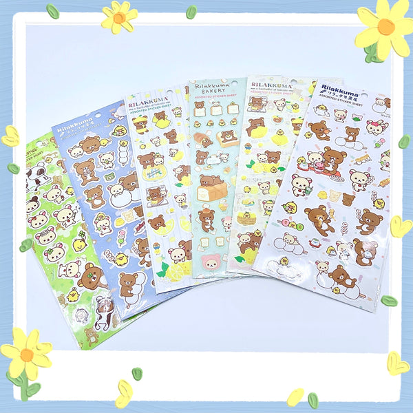 San-X Rilakkuma Decorative Stickers