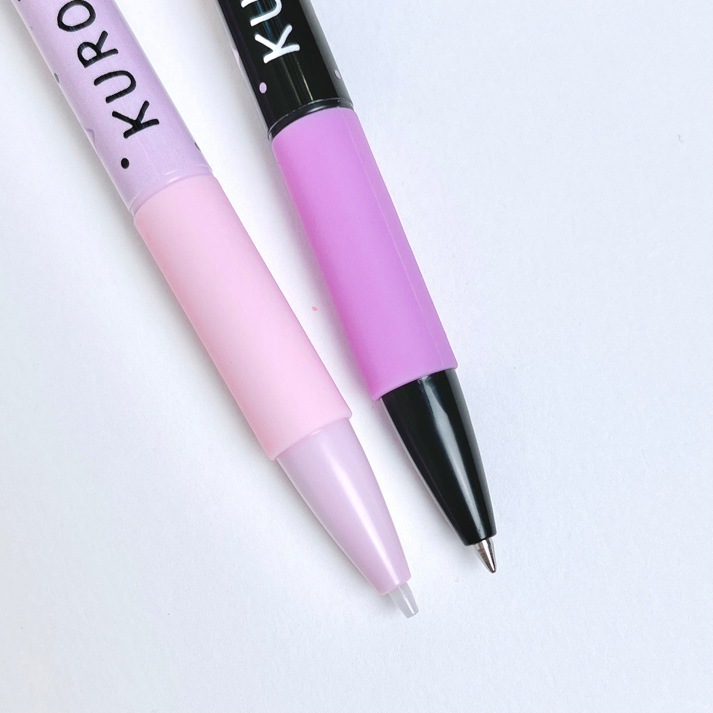 Sanrio Clip-On Goth Style Kuromi Pen