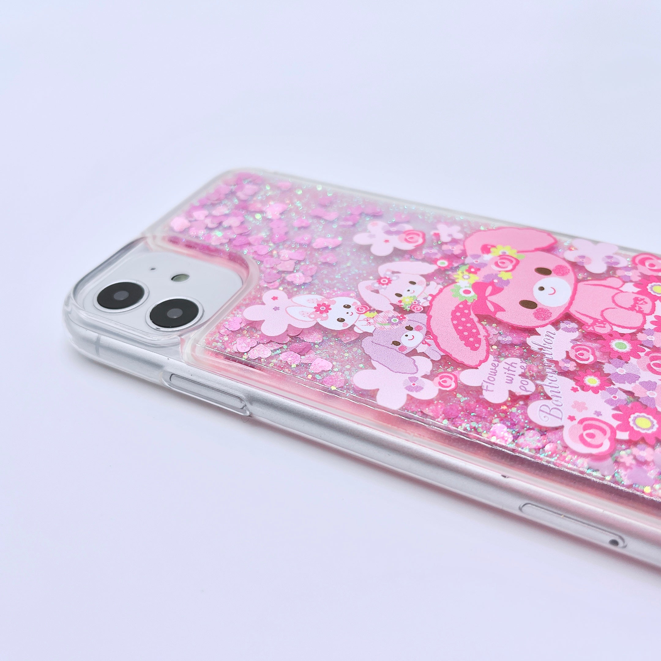 Kawaii Glitter Liquid iPhone 11 Case