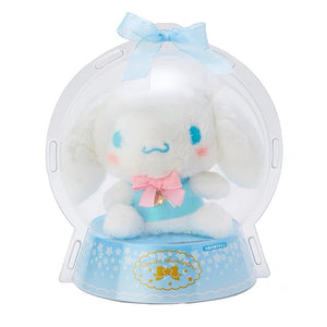 Sanrio Plastic Snow Globe Cinnamoroll Plush