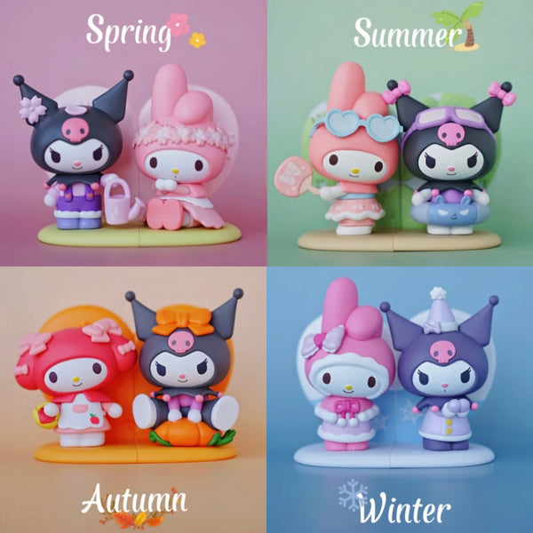 Sanrio Kuromi x My Melody Season Figures