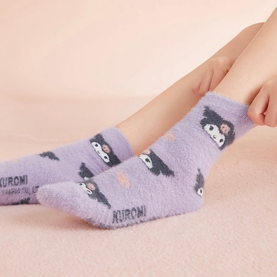 Sanrio Characters Fuzzy Sock