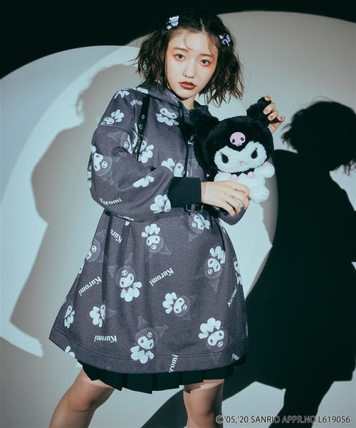 Sanrio Kuromi Oversized Graphic Hoodie