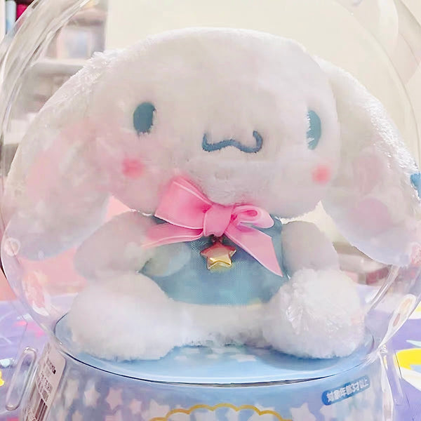 Sanrio Plastic Snow Globe Cinnamoroll Plush