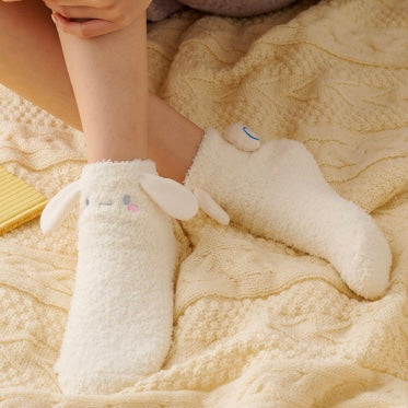 Sanrio Characters Plush Slipper Sock