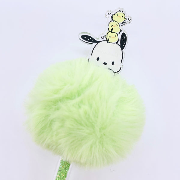 Sanrio Fluffy Pom Pom Ballpoint Pen