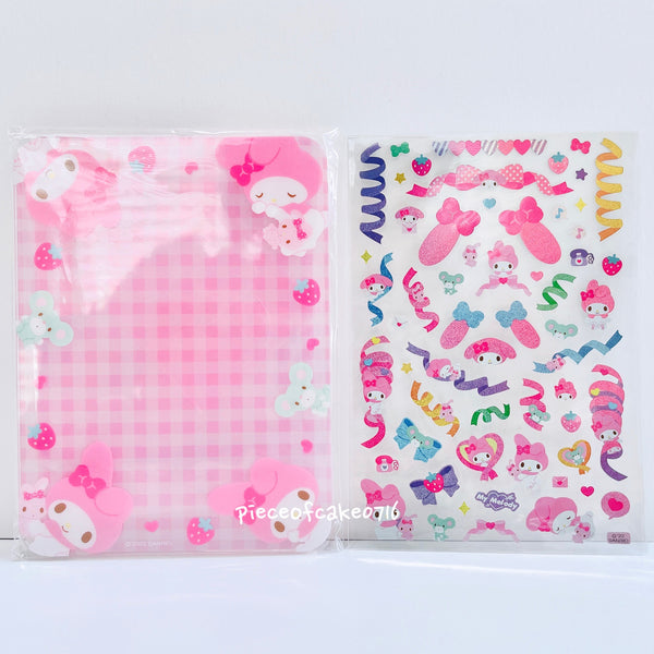 Sanrio Storage Box + Deco Toploader + Stickers Set