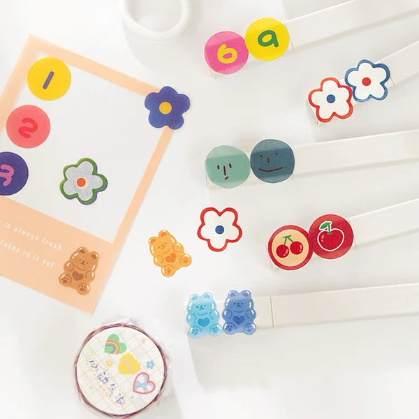 Kawaii Decorative Stickers Roll