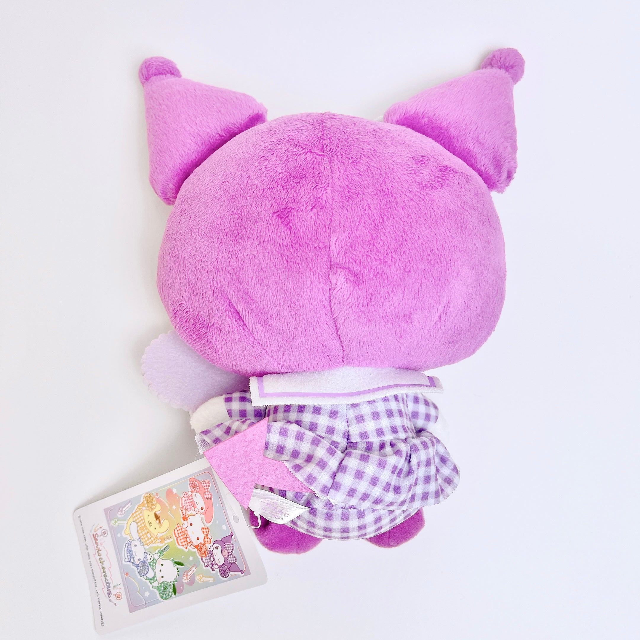 Sanrio Kuromi Plaid Dress Plush