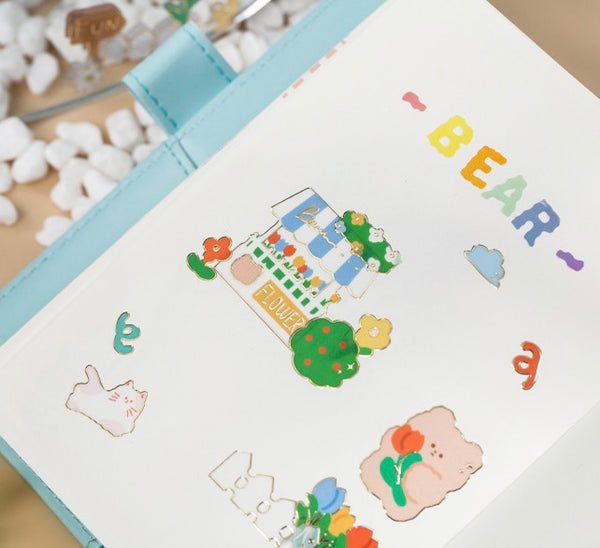 Kawaii Bear Decorative Stickers