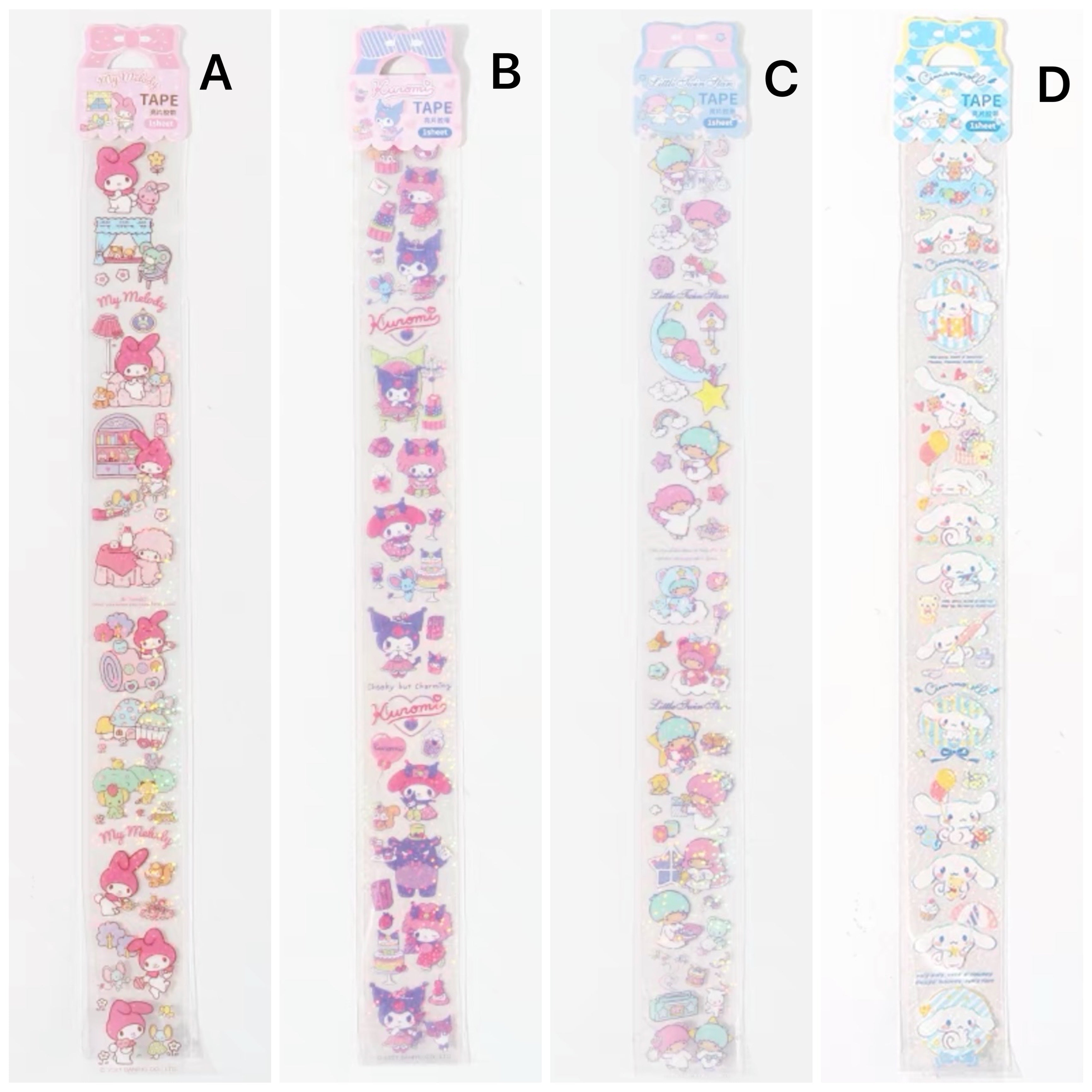 Sanrio Shine Decorative Stickers
