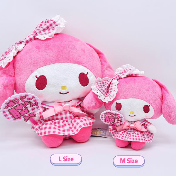 Sanrio My Melody Plaid Dress Plush