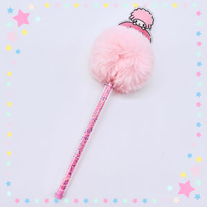 Sanrio Fluffy Pom Pom Ballpoint Pen