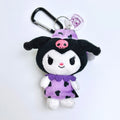 Sanrio Pajamas Friend Kuromi Mascot Keychain