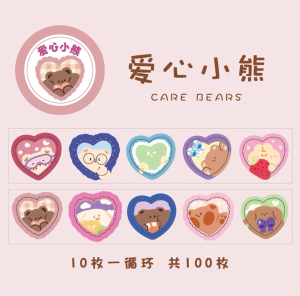 Kawaii Decorative Stickers Roll