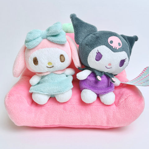 Sanrio Kuromi & My Melody Best Friend Strawberry Sofa Plush