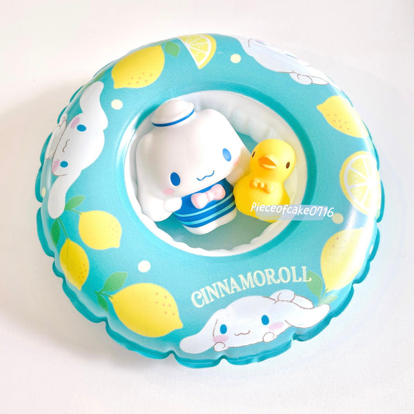 Sanrio Cinnamoroll Summer Swim Ring Figure Toy