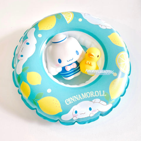 Sanrio Cinnamoroll Summer Swim Ring Figure Toy