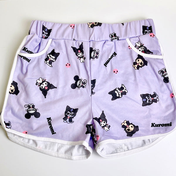 Sanrio Kuromi Cotton Shorts