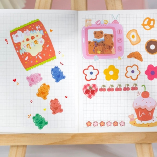 Kawaii Decorative Stickers Roll