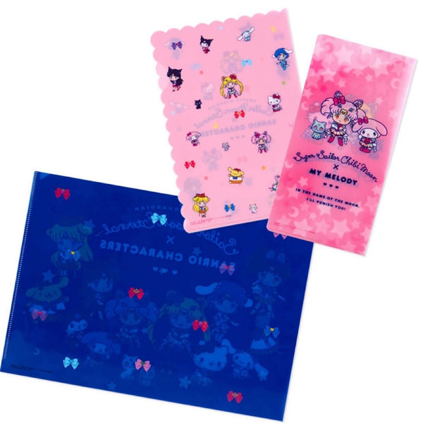 Sailor Moon Eternal x Sanrio Characters Document Folder Set of 3