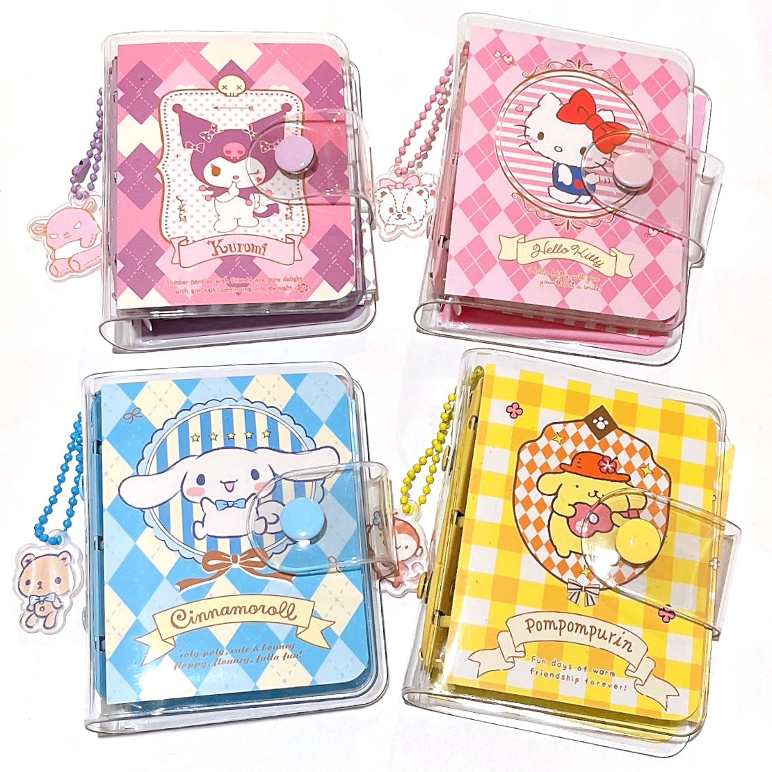 Sanrio Kuromi Pocket 3 Ring Binder