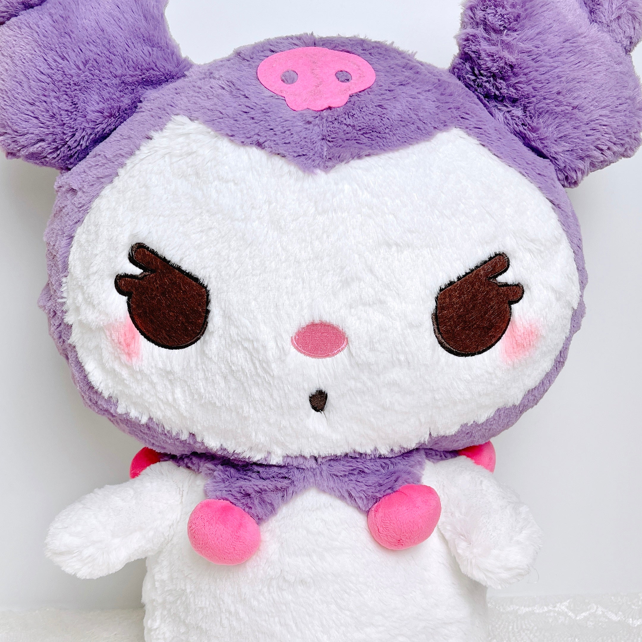 Sanrio Large Kuromi Fluffy Plush