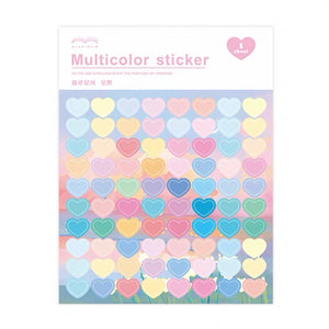 Kawaii Heart Decorative Sticker