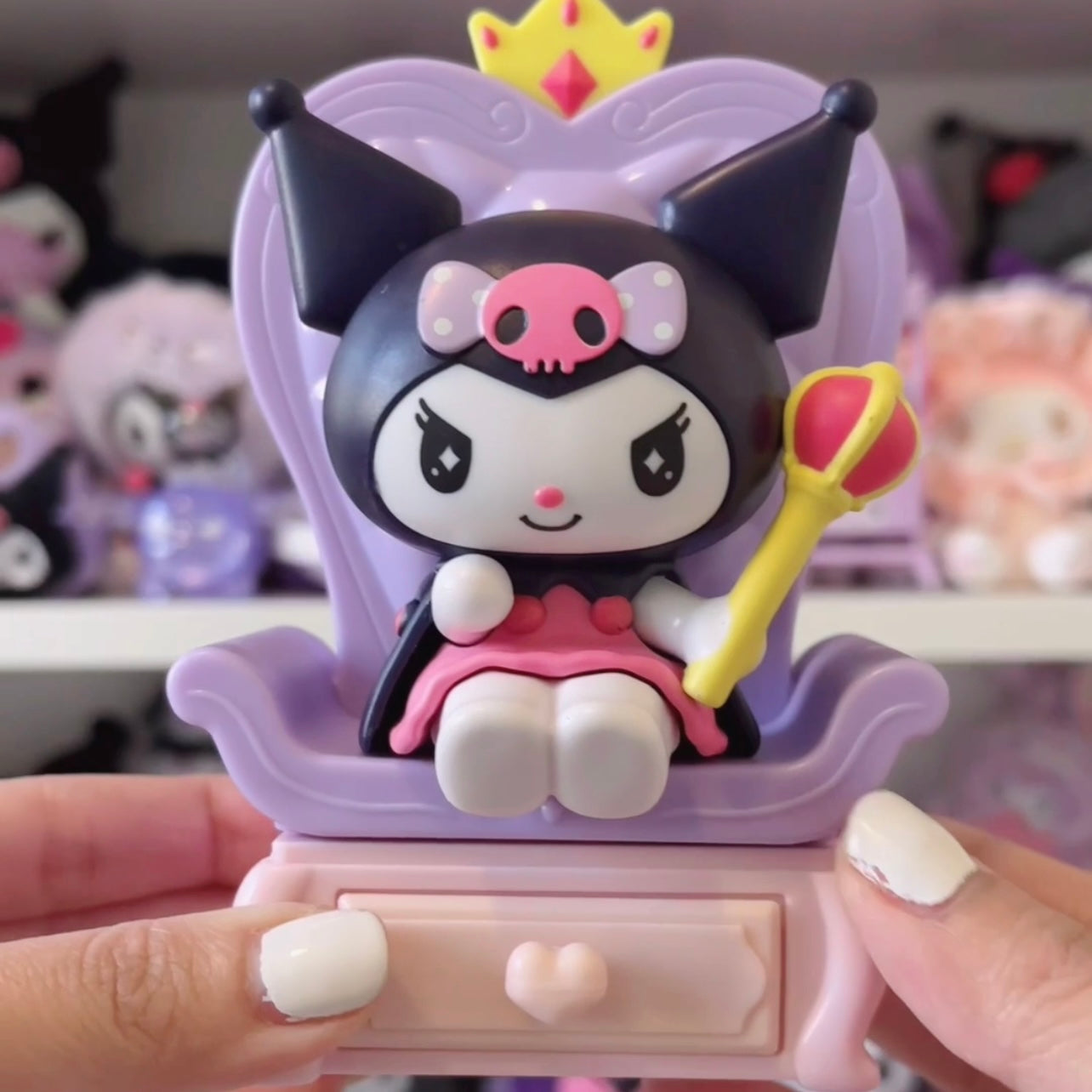 Sanrio Mirror Queen Kuromi Figure – Pieceofcake0716
