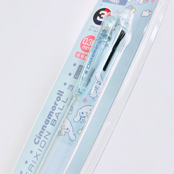 Sanrio Erasable Clip-On 3 color Pen