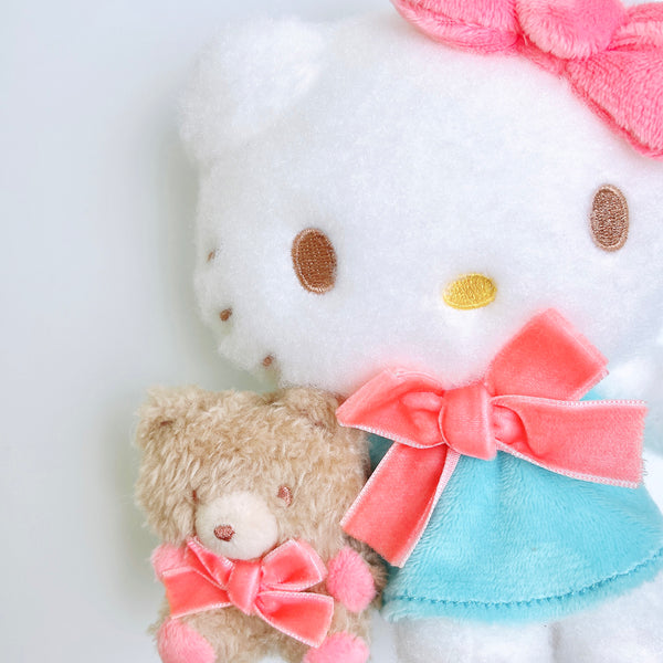 Sanrio Fuzzy Bear Hello Kitty Mascot