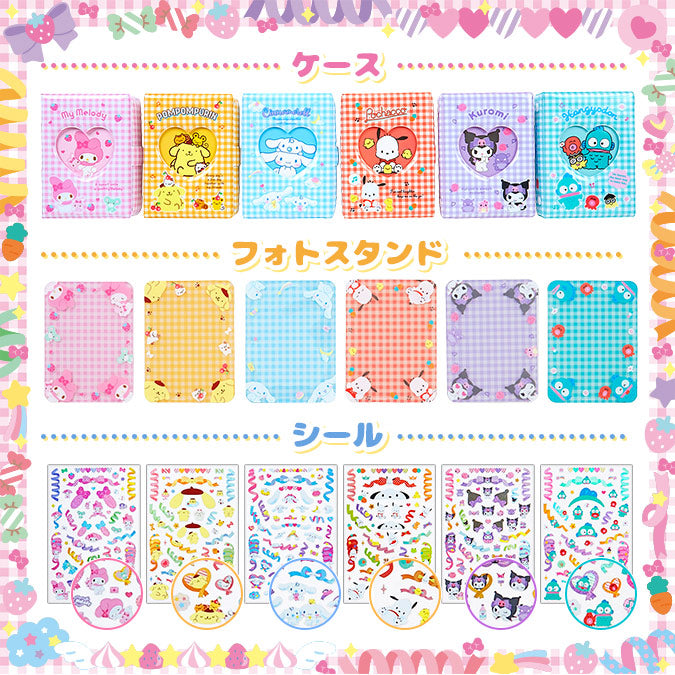 Sanrio Storage Box + Deco Toploader + Stickers Set