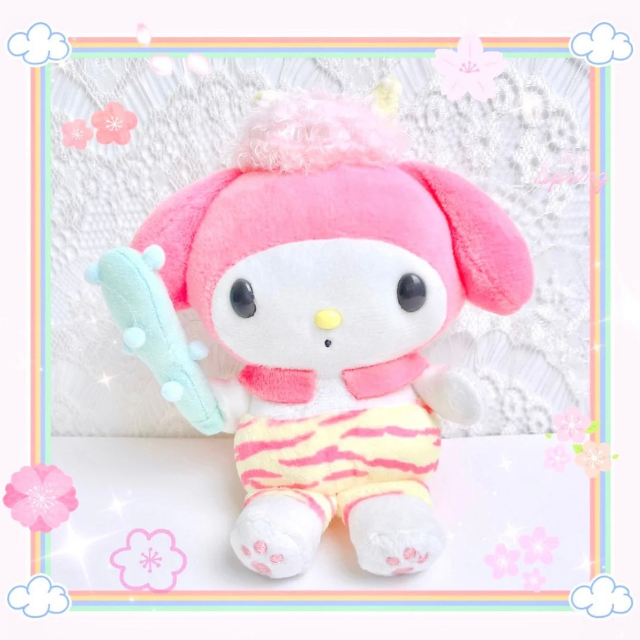 Sanrio Halloween My Melody Glow in Dark Mascot