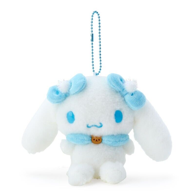 Sanrio Cinnamoroll Matching Twin Tails Stuffed Toy Mascot Plush Doll