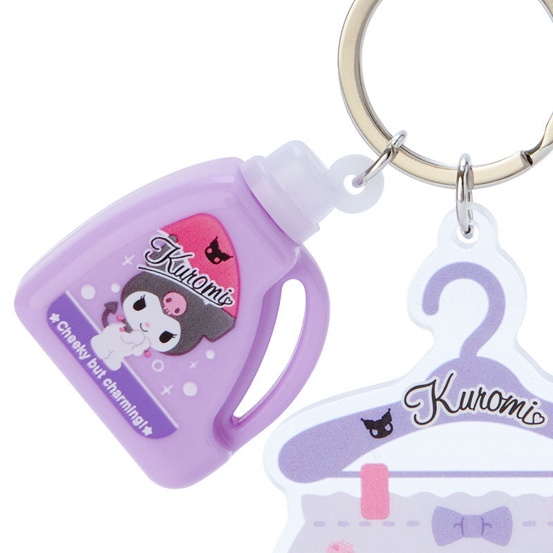 Sanrio Kuromi Laundry Day Acrylic Keychain