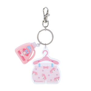 Sanrio My Melody Laundry Day Acrylic Keychain