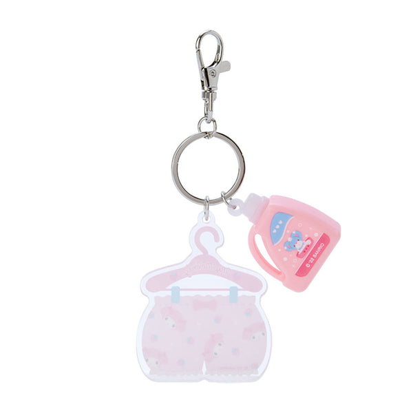 Sanrio My Melody Laundry Day Acrylic Keychain