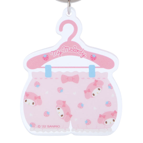 Sanrio My Melody Laundry Day Acrylic Keychain